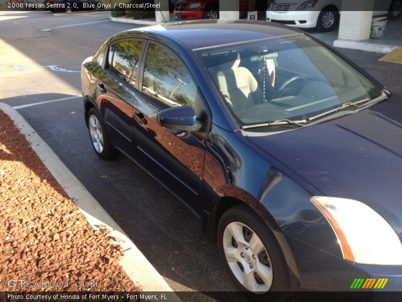 Blue Onyx / Charcoal/Steel 2008 Nissan Sentra 2.0