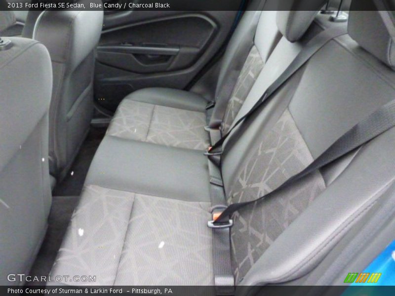 Blue Candy / Charcoal Black 2013 Ford Fiesta SE Sedan