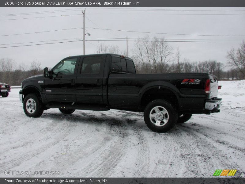 Black / Medium Flint 2006 Ford F350 Super Duty Lariat FX4 Crew Cab 4x4