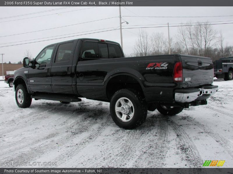 Black / Medium Flint 2006 Ford F350 Super Duty Lariat FX4 Crew Cab 4x4