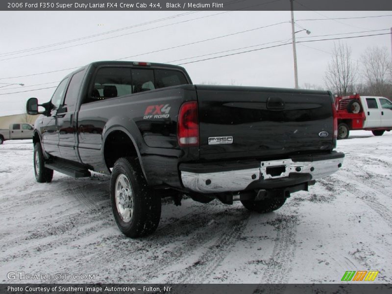Black / Medium Flint 2006 Ford F350 Super Duty Lariat FX4 Crew Cab 4x4
