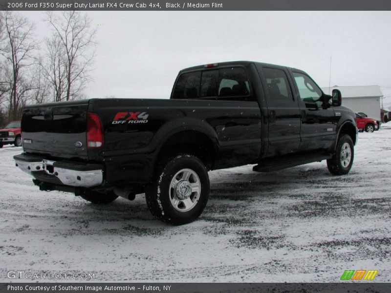 Black / Medium Flint 2006 Ford F350 Super Duty Lariat FX4 Crew Cab 4x4
