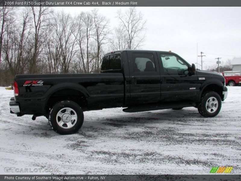 Black / Medium Flint 2006 Ford F350 Super Duty Lariat FX4 Crew Cab 4x4