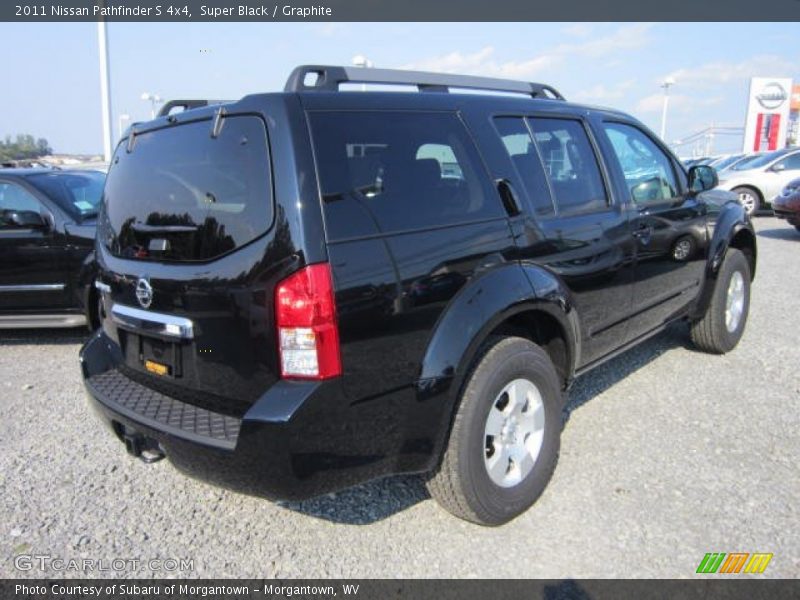 Super Black / Graphite 2011 Nissan Pathfinder S 4x4