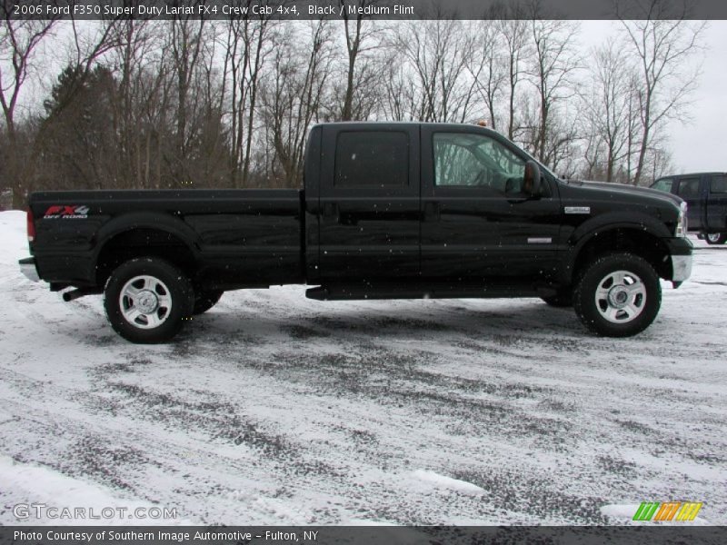 Black / Medium Flint 2006 Ford F350 Super Duty Lariat FX4 Crew Cab 4x4