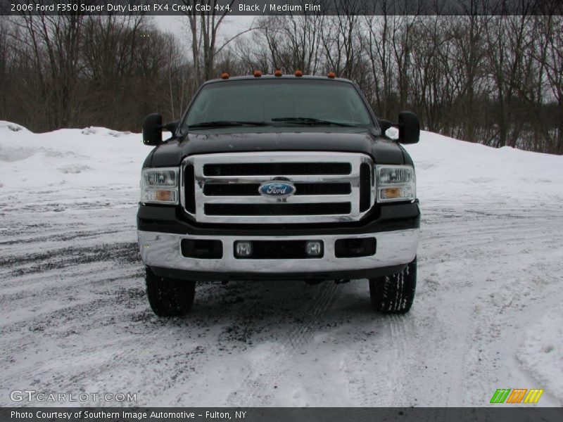 Black / Medium Flint 2006 Ford F350 Super Duty Lariat FX4 Crew Cab 4x4