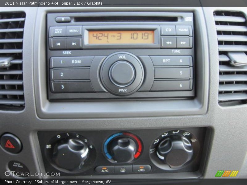 Super Black / Graphite 2011 Nissan Pathfinder S 4x4