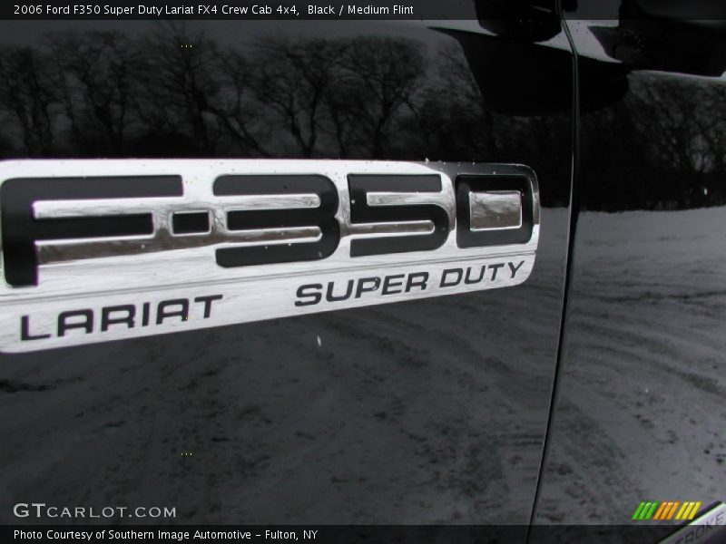 Black / Medium Flint 2006 Ford F350 Super Duty Lariat FX4 Crew Cab 4x4