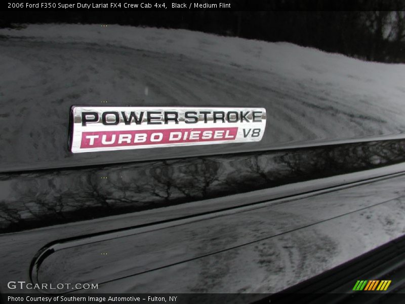 Black / Medium Flint 2006 Ford F350 Super Duty Lariat FX4 Crew Cab 4x4