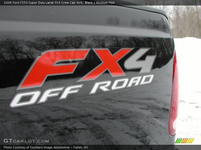 Black / Medium Flint 2006 Ford F350 Super Duty Lariat FX4 Crew Cab 4x4