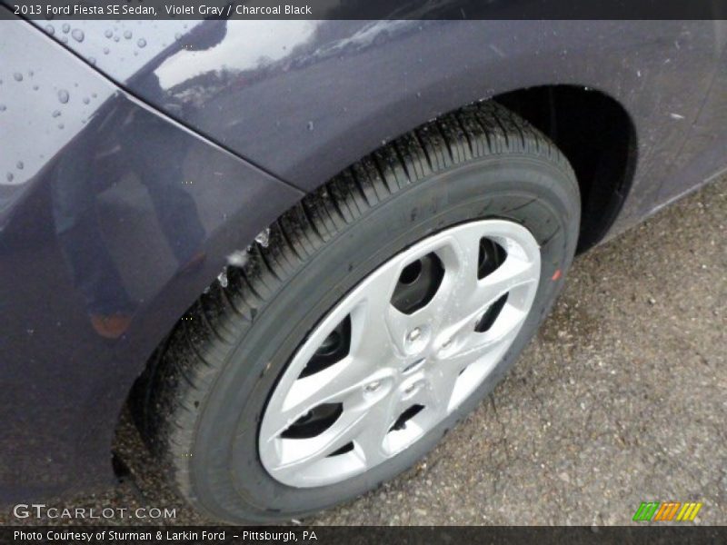 Violet Gray / Charcoal Black 2013 Ford Fiesta SE Sedan