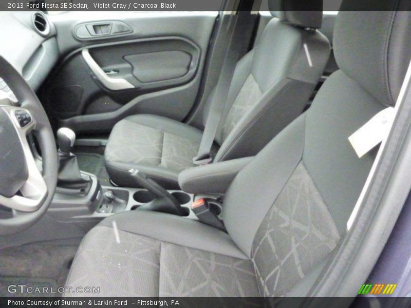 Violet Gray / Charcoal Black 2013 Ford Fiesta SE Sedan