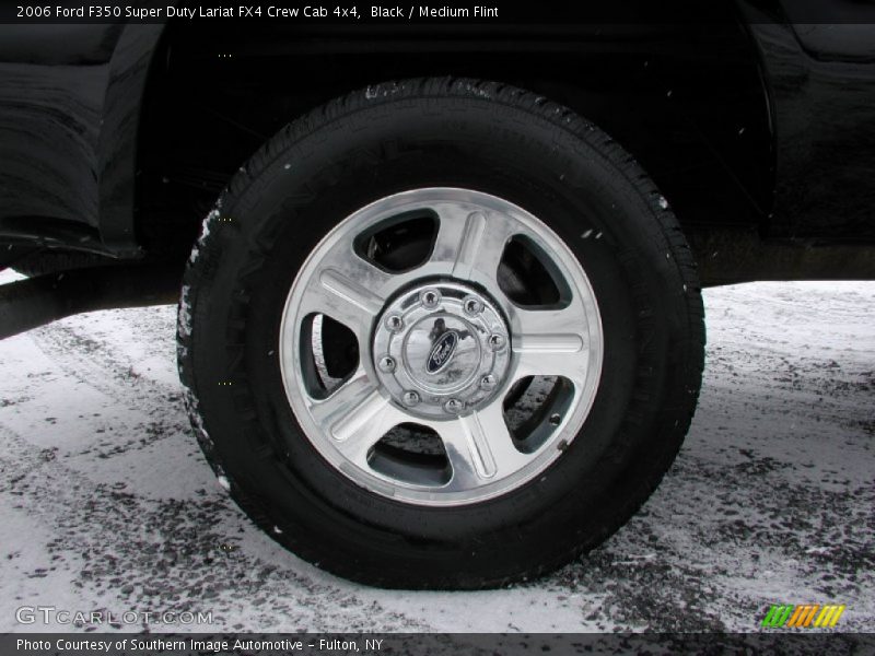 Black / Medium Flint 2006 Ford F350 Super Duty Lariat FX4 Crew Cab 4x4