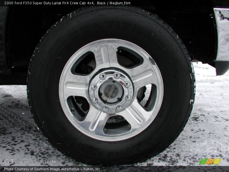 Black / Medium Flint 2006 Ford F350 Super Duty Lariat FX4 Crew Cab 4x4
