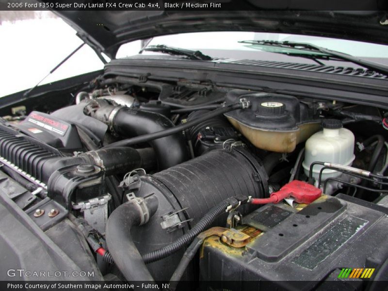 Black / Medium Flint 2006 Ford F350 Super Duty Lariat FX4 Crew Cab 4x4