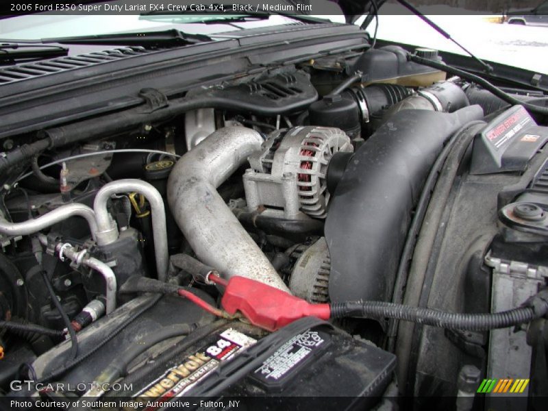 Black / Medium Flint 2006 Ford F350 Super Duty Lariat FX4 Crew Cab 4x4