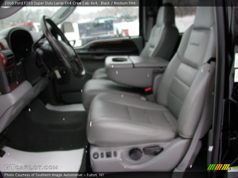 Black / Medium Flint 2006 Ford F350 Super Duty Lariat FX4 Crew Cab 4x4