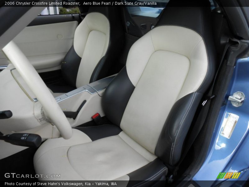 Front Seat of 2006 Crossfire Limited Roadster