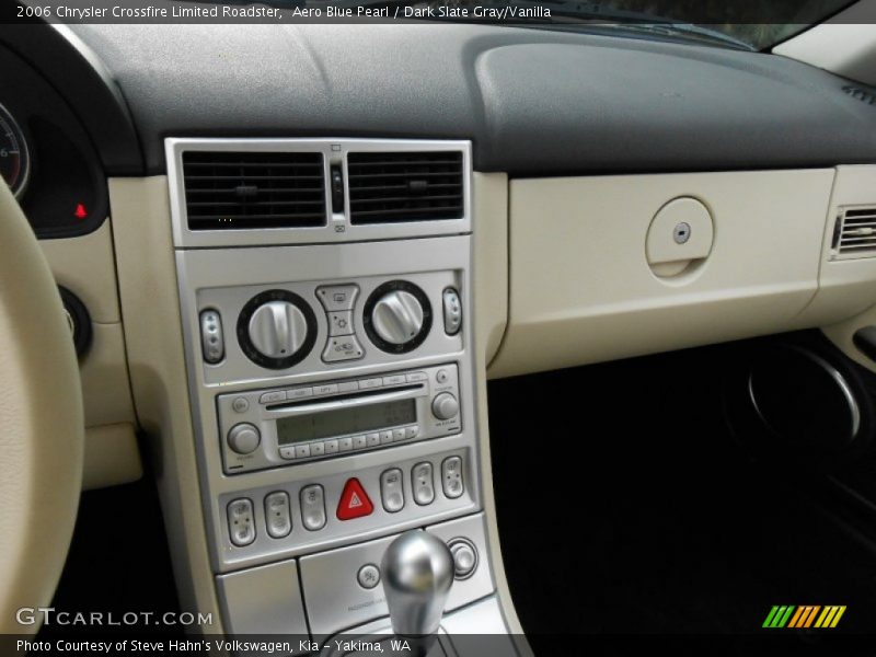 Controls of 2006 Crossfire Limited Roadster