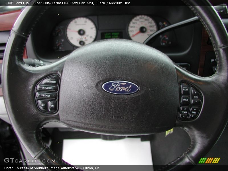 Black / Medium Flint 2006 Ford F350 Super Duty Lariat FX4 Crew Cab 4x4