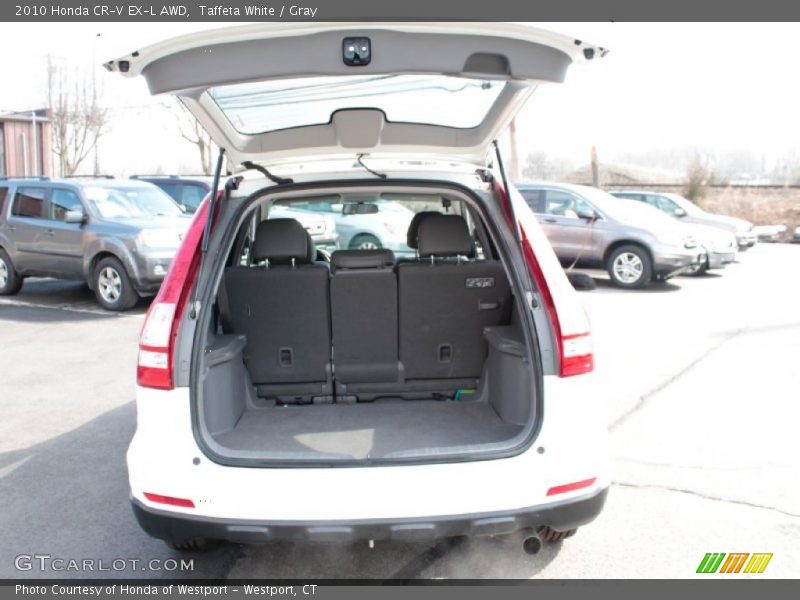 Taffeta White / Gray 2010 Honda CR-V EX-L AWD