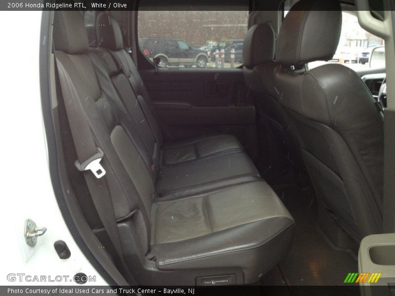 Rear Seat of 2006 Ridgeline RTL