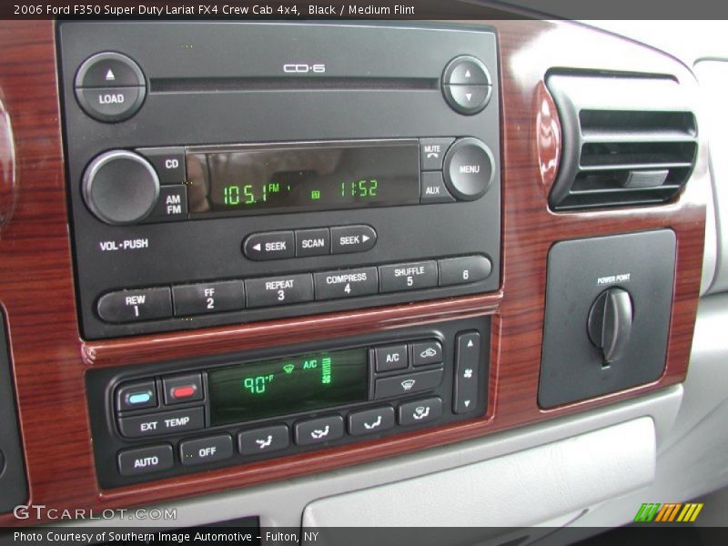Black / Medium Flint 2006 Ford F350 Super Duty Lariat FX4 Crew Cab 4x4