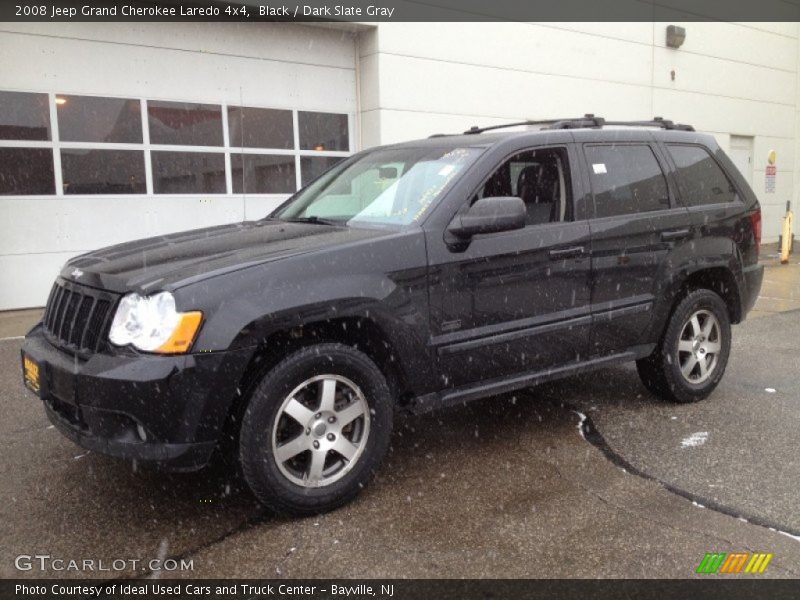 Black / Dark Slate Gray 2008 Jeep Grand Cherokee Laredo 4x4
