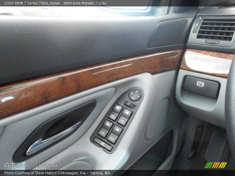 Anthracite Metallic / Grey 2000 BMW 7 Series 740iL Sedan