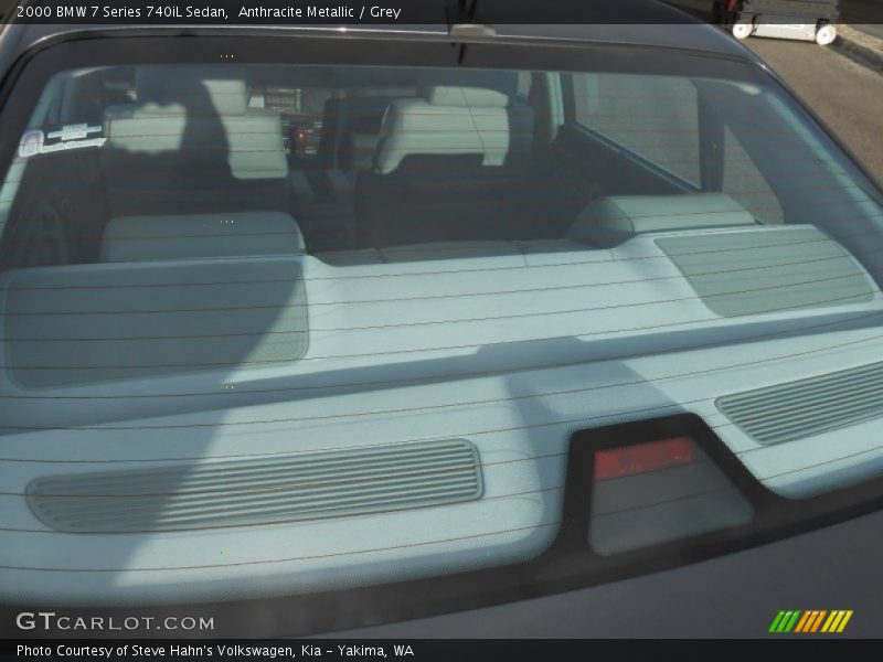 Anthracite Metallic / Grey 2000 BMW 7 Series 740iL Sedan