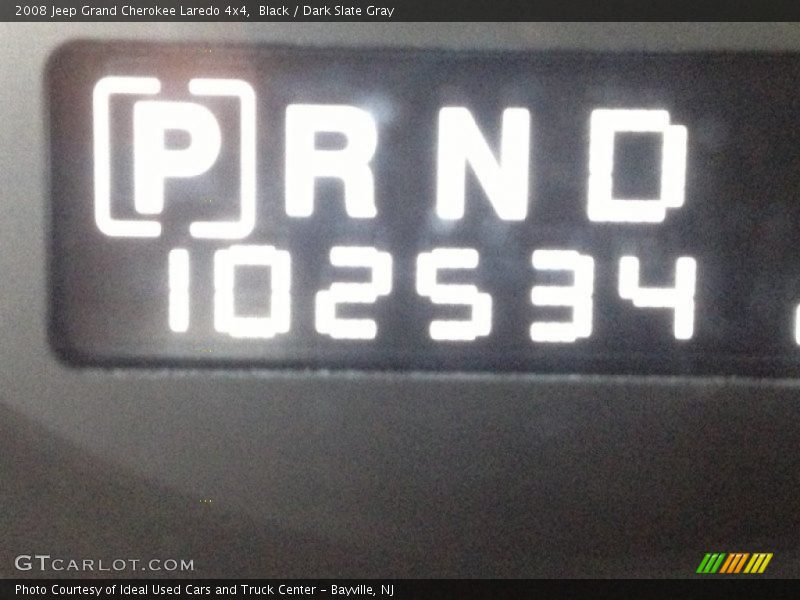 Black / Dark Slate Gray 2008 Jeep Grand Cherokee Laredo 4x4