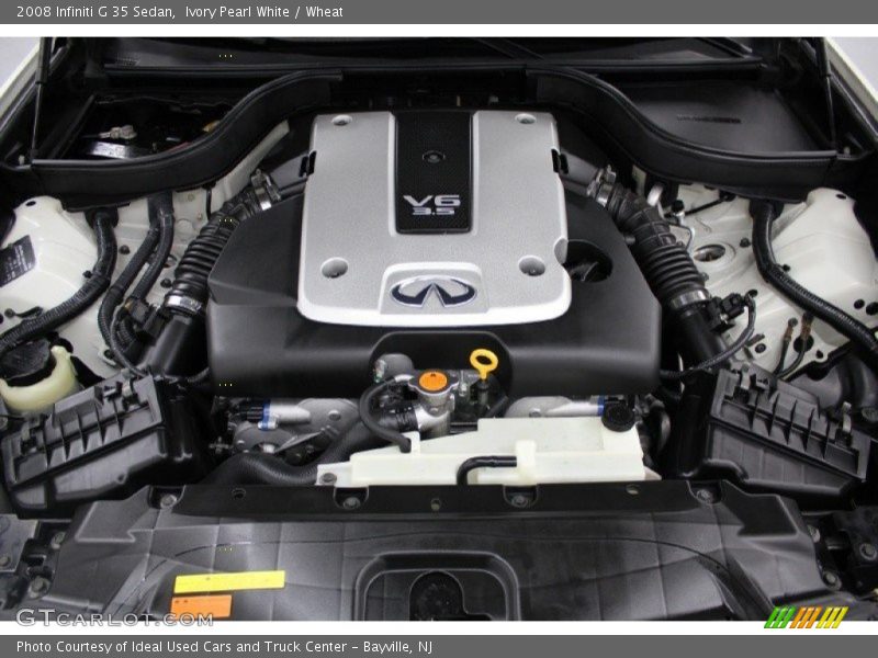 Ivory Pearl White / Wheat 2008 Infiniti G 35 Sedan