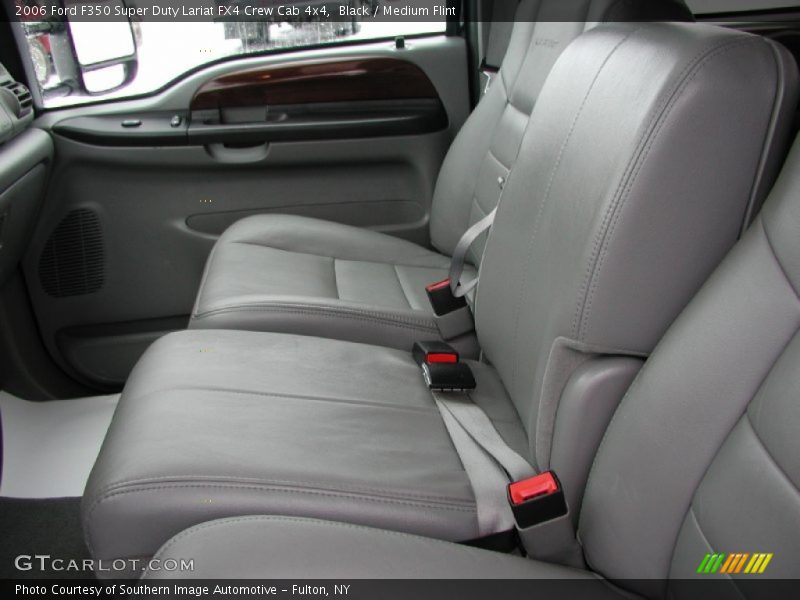 Black / Medium Flint 2006 Ford F350 Super Duty Lariat FX4 Crew Cab 4x4