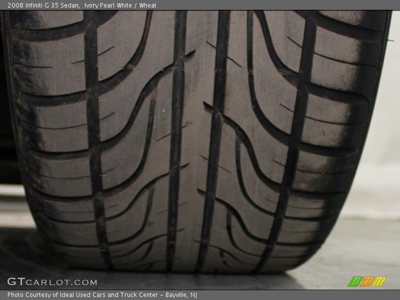 Ivory Pearl White / Wheat 2008 Infiniti G 35 Sedan