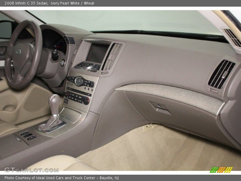 Ivory Pearl White / Wheat 2008 Infiniti G 35 Sedan