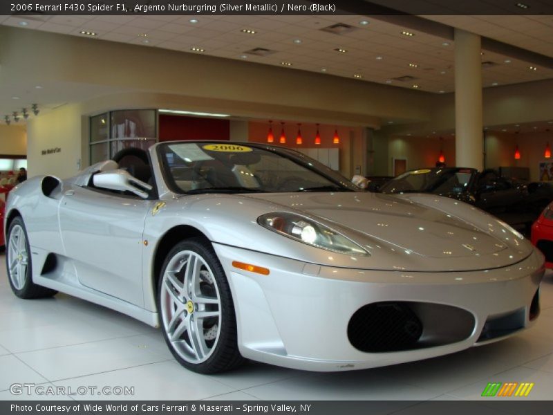 Front 3/4 View of 2006 F430 Spider F1