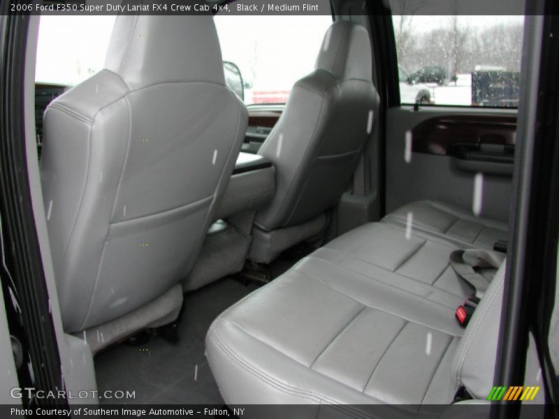 Black / Medium Flint 2006 Ford F350 Super Duty Lariat FX4 Crew Cab 4x4