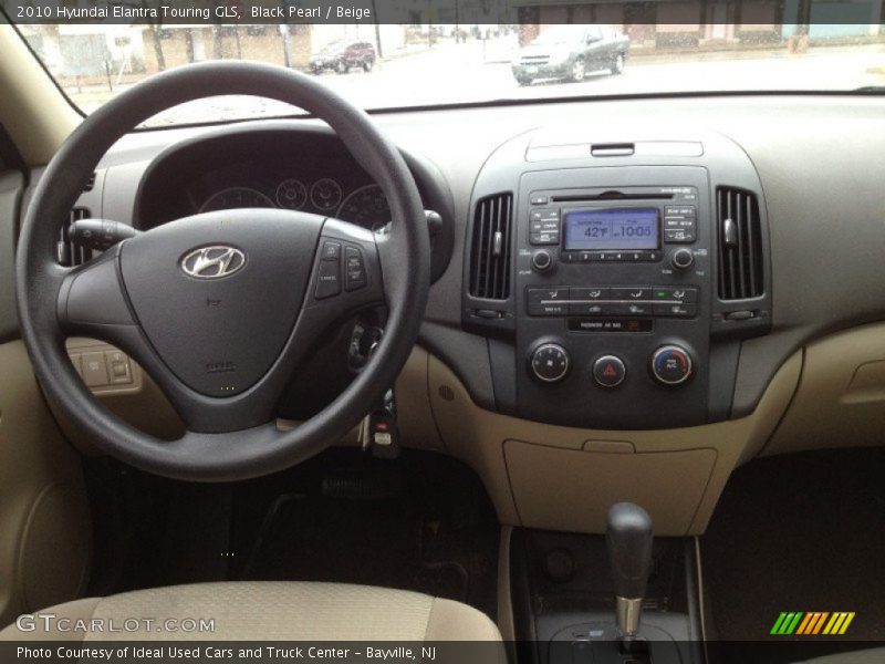Black Pearl / Beige 2010 Hyundai Elantra Touring GLS
