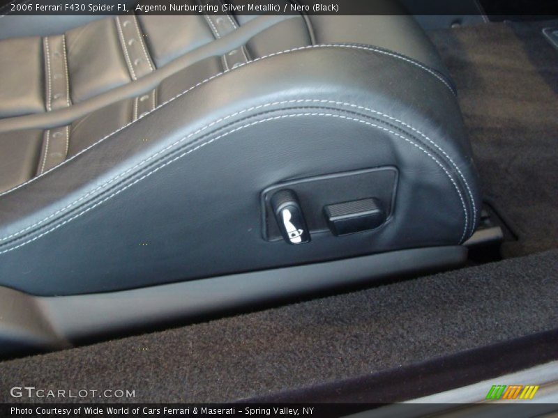 Front Seat of 2006 F430 Spider F1