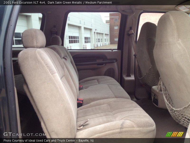 Dark Satin Green Metallic / Medium Parchment 2001 Ford Excursion XLT 4x4