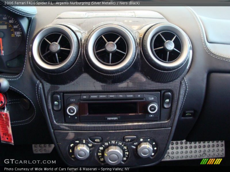 Controls of 2006 F430 Spider F1