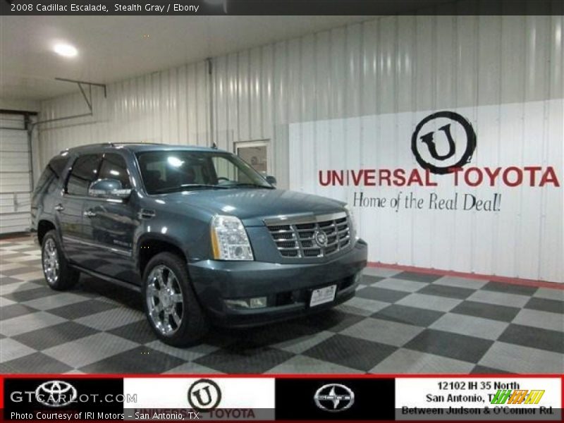 Stealth Gray / Ebony 2008 Cadillac Escalade