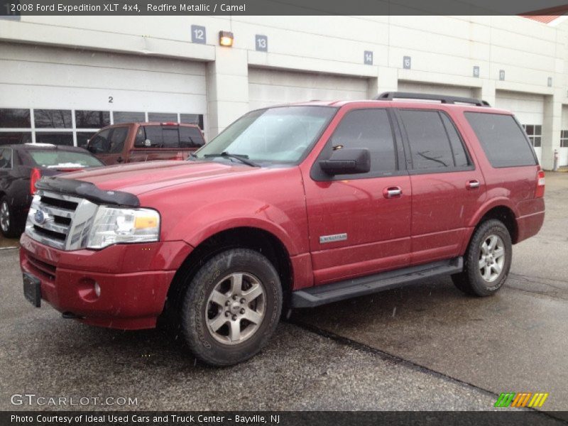 Redfire Metallic / Camel 2008 Ford Expedition XLT 4x4