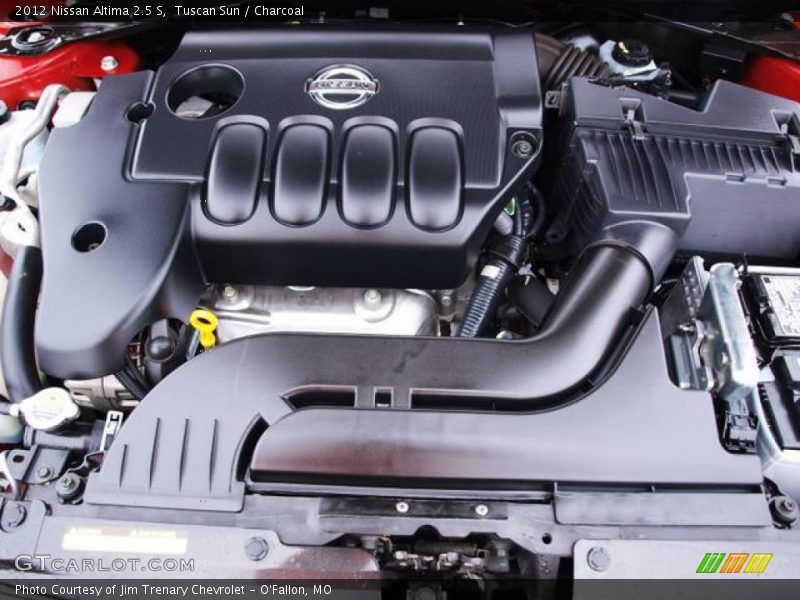 Tuscan Sun / Charcoal 2012 Nissan Altima 2.5 S