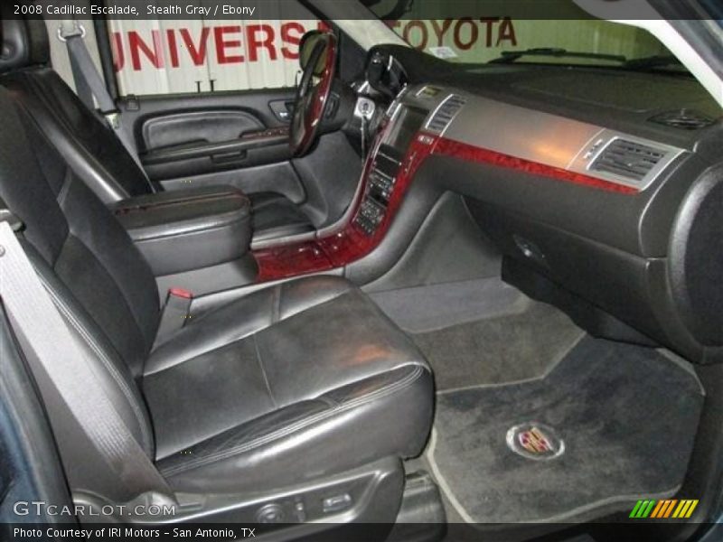 Stealth Gray / Ebony 2008 Cadillac Escalade