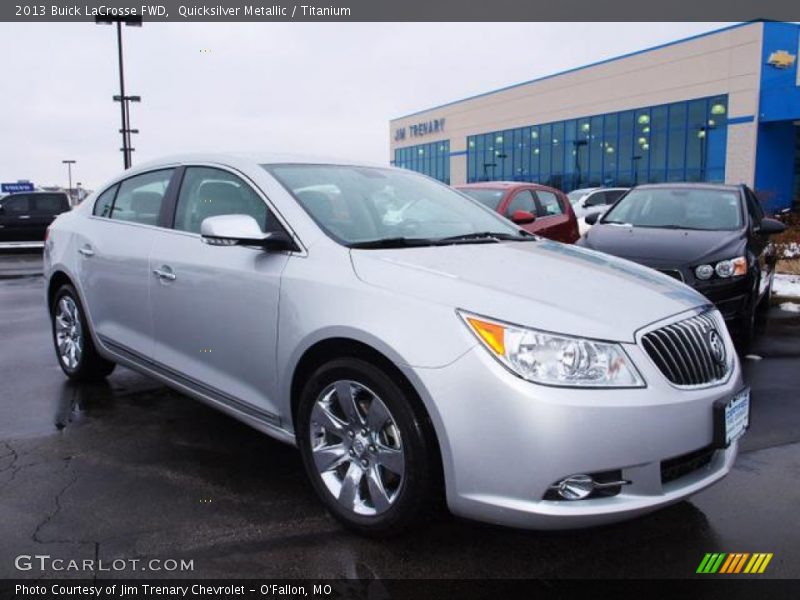 Quicksilver Metallic / Titanium 2013 Buick LaCrosse FWD