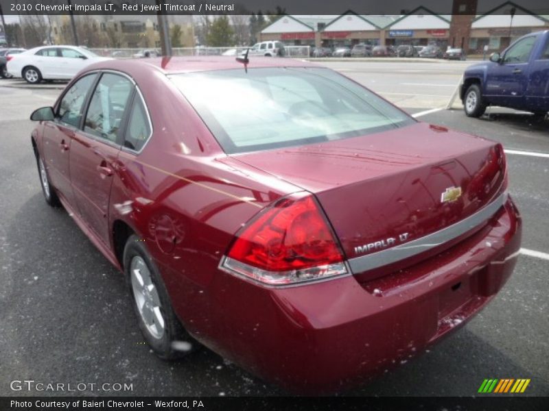 Red Jewel Tintcoat / Neutral 2010 Chevrolet Impala LT