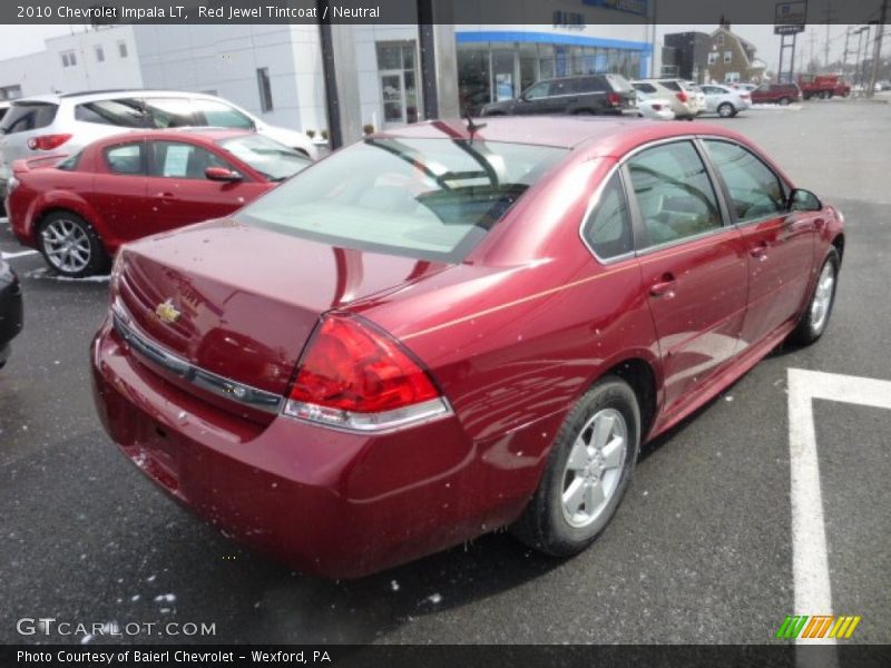 Red Jewel Tintcoat / Neutral 2010 Chevrolet Impala LT