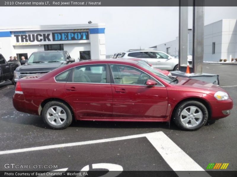 Red Jewel Tintcoat / Neutral 2010 Chevrolet Impala LT