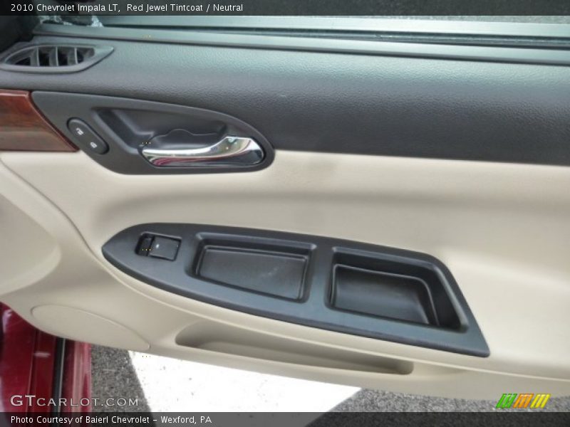 Red Jewel Tintcoat / Neutral 2010 Chevrolet Impala LT